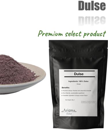 Premium Dried Dulse Powder 80g (2.8 oz) Nutrient-Rich Sea Vegetable for Culinary Use Sustainable and Eco-Friendly - Buy Online on GoSupps.com