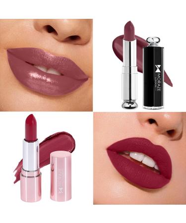 Buy Pack of 2 Stick Creamy Lipstick Waterproof Long-Lasting (Sassy + Last) | International Shipping Available - Buy Online on GoSupps.com