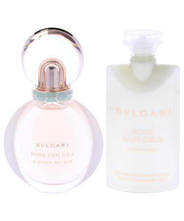 Bvlgari Rose Goldea Blossom Delight for Women - 2 Pc Gift Set 1.7oz EDP Spray 2.5oz Moisturizing Body Milk - Buy Online on GoSupps.com