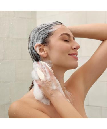 Buy Scalp Massage Shampoo Brush - Soft Tooth Hair Wash & Peeling Scrubber for All Hair Types | Portable & Effective Scalp Massager - Buy Online on GoSupps.com