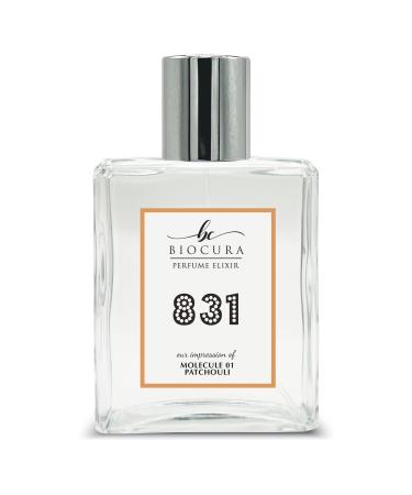 BC Perfume 831 Inspired by Molecule 01 Patchouli For Women & Men Fragrance Dupes Eau de Parfum Bottle 3.4 Fl Oz/100ml