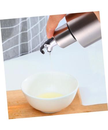 Zerodeko Condiment Container Kitchen Oil Dispenser 1pc Stainless Steel Oil Pot Oil Bottle Seal Olive Oil Bottle Condiment Sealing Container - Buy Online on GoSupps.com