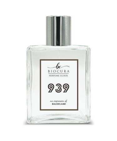 BC Perfume 939 Inspired by Baudelaire For Men Fragrance Dupes Eau de Parfum Bottle 3.4 Fl Oz/100ml