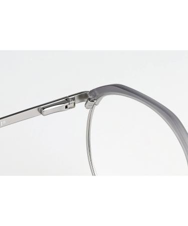 ZENNI Blue Light Blocking Glasses for Men & Women - Grey Browline Eyewear to Relieve Digital Screen Eye Strain - Buy Online on GoSupps.com