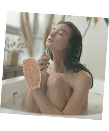 POPETPOP Back Bath Scrubbers Woven Bathing Gloves - Buy Online on GoSupps.com