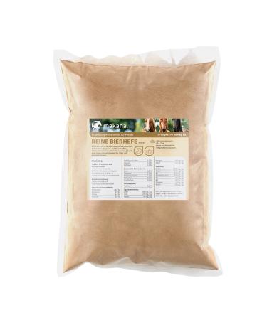 Makana Pure Brewer's Yeast for Horses Nutrient-rich and free from spent grains 1.5 kg bag - Buy Online on GoSupps.com