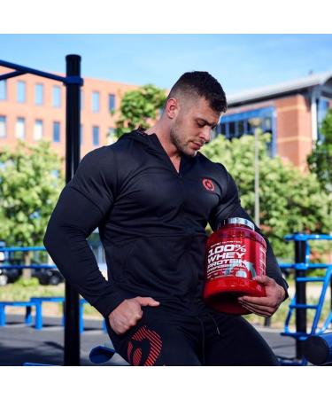 Scitec Nutrition 100% Whey Protein Professional with key amino acids and digestive enzymes Contains no added sugars 2.35 kg Chocolate-Cookies & Cream - Buy Online on GoSupps.com