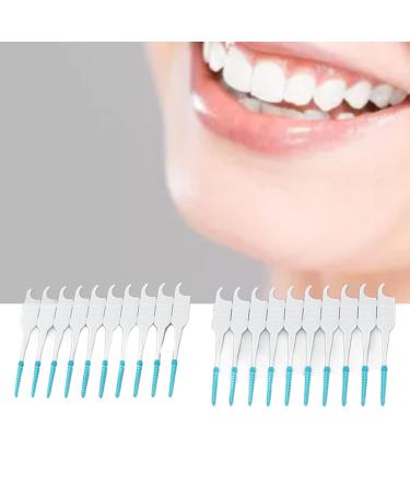 ANKROYU Interdental Brushes - Dental Floss Teeth Cleaner with Soft Silicone Head & Oral Care Case (Green) - Best for Oral Hygiene - Buy Online on GoSupps.com