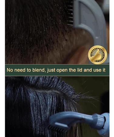  REPWEY 2 Box Xusheng Black Fruit Dyeing Cream Natural Fruit Hair Dye Plant Extract Hair Dye Essence Hair Dye Shampoo 3 in 1 with Comb for Men Women (Black) - Buy Online on GoSupps.com