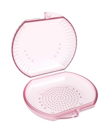 Braces box braces box braces box night guard box 1 piece orthodontic box (translucent pink). Translucent pink 1