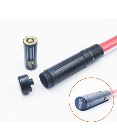 SAMDO 11.0 inch Magnet Wand Baton Traffic Control Road Safety Lamp Military Survival LED Light Stick (Red) - Buy Online on GoSupps.com