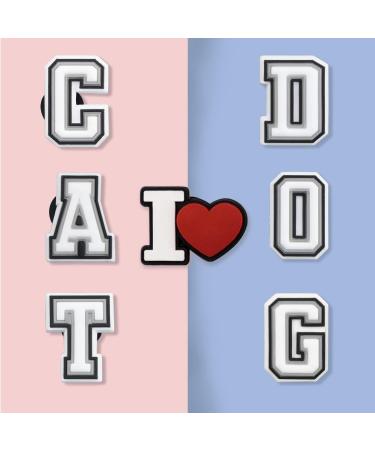78-Piece Letter Charms Pack for Clog Sandals - DIY Shoe Decoration Pins for Kids, Teens, Men, Women - Buy Online on GoSupps.com