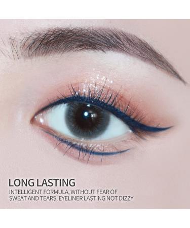 Catkin Liquid Eyeliner Pen - Ultra-Fine Waterproof, Long-Lasting & Quick Drying - Alcohol-Free Blue C03 - Buy Online on GoSupps.com