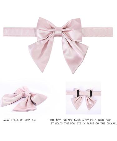 Lionet Paws Silk Dog Collar with Removable Fly - Comfortable XS Collar for Puppies & Cats Neck 20-30cm Pink - 1 Pack - Buy Online on GoSupps.com
