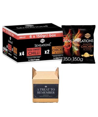 Walkers Sensations Variety Box 6 x 150g