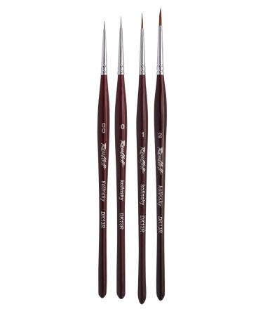 Fine Professional Kolinsky Nail Art Brush - Pointed Roubloff DK13R | Premium Nail Brush Set & Individual Sizes - International Shipping - Buy Online on GoSupps.com