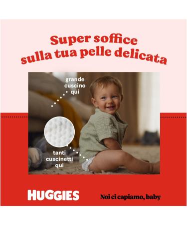 Huggies Extra Care Diapers Size 3 (4-9 kg) - Pack of 96 | Premium Comfort & Protection for Your Baby - Buy Online on GoSupps.com
