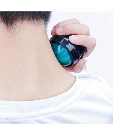 Ydseozoa Manual Massage Roller Ball - Tension Relief for Muscles Shoulders Back & More | Green | Relaxation & Therapy - Buy Online on GoSupps.com