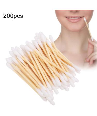 200pcs Cleaning Cotton Swabs - Eco-Friendly Bamboo Sticks for Women - International Shipping Available - Buy Online on GoSupps.com