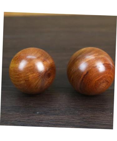 Gleavi 6 STK Handballs - Wooden Massage Balls | Hand Massager & Fitness Tools for Health | Premium Baoding Balls for Foot & Hand Massage - Buy Online on GoSupps.com