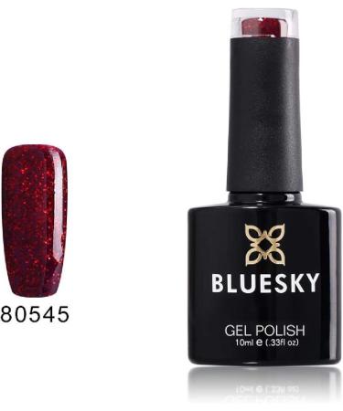 BLUESKY Gel Polish Red Set Light Red Dark Red Glitter (Requires Curing Under Uv/Led Lamp) 10 ml - Buy Online on GoSupps.com
