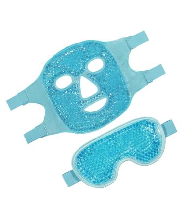 DOITOOL 1 Set Cold Compress Full Gel Women Beauty Eye Mask Ice Puffiness Women Beauty Mask Women Facial Mask Skin Care Facial Mask Cold Eye Mask Goggles Travel Cool Elastic Rope