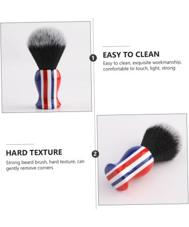 Magiclulu Razor Brush - Soft Fur Moustache & Facial Cleaning Tool for Men | Premium Grooming & Care Brush - Buy Online on GoSupps.com