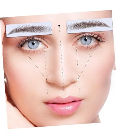 FRCOLOR 12 Pcs Eyebrow Stickers Waterproof Makeup Eyebrow Grooming Sticker Eyebrow Transfer Stickers Modify - Buy Online on GoSupps.com
