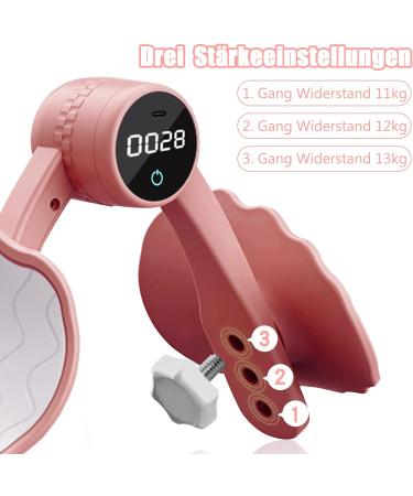 Buy Huyiwei Thigh Trainer & Pelvic Floor Trainer for Women - Starch Setting Intelligent Data Chip Home Legs Training Device - Pink - Buy Online on GoSupps.com