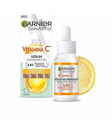 Garnier Anti Stain Serum with Vitamin C Niacinamide and Salicylic Acid Multicolor