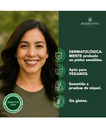  Herbatint Herbatint Permanent Hair Dye 3N Dark Brown 170 ml | Ammonia-free 100% gray coverage | Dermatologically tested with 8 natural extracts - Buy Online on GoSupps.com