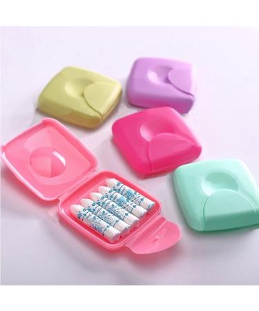 Buy Durable Travel Tampon Boxes - Lightweight & Portable | 2-Pack Random Colors - Buy Online on GoSupps.com