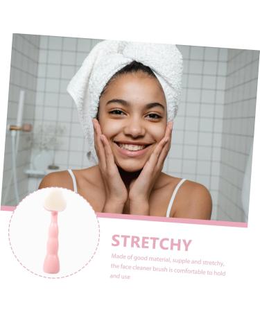 Ipetboom Cleansing Facial Brush Facial Exfoliating Brush Face Scrubber Brush Cleansing Brush Face Cleaning Brush Lip Gloss Stickers Facial Exfoliator Brush Miss Gentle Blackhead Brush Fiber - Buy Online on GoSupps.com