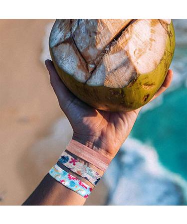20 Pcs Elastic Hair Ties | ULIFEMALL No Crease Ribbons | Ouchless Ponytail Holders | Colorful Hair Bands for Girls and Women - Buy Online on GoSupps.com
