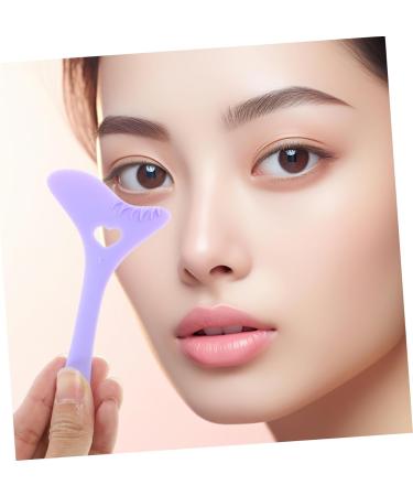 Balacoo Eyeliner Stamp Postage Stamps Eyeliner Pencil Silicone Eyeliner Stencils Makeup Tool Eyes Eye Shadow 12.00X6.00X0.50CM Purple - Buy Online on GoSupps.com