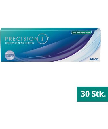 Buy PRECISION1 Toric Daily Soft Lenses - 30 pcs | BC 8.5 mm DIA 14.5 mm CYL 0.75 AXIS 050 | Colorless Contact Lenses for Astigmatism Worldwide Shipping - Buy Online on GoSupps.com