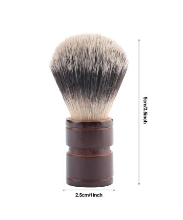 Buy Pure Roof Hair Shaving Brush - Men's Wooden Razor Brush for Thick Foam Perfect for Personal & Professional Shaving (3 Colors) - Buy Online on GoSupps.com