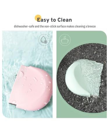 Sleek Soft Silicone Retainer Holder - Stylish Portable Case for Invisalign & Night Guards | Mint Green - Buy Online on GoSupps.com