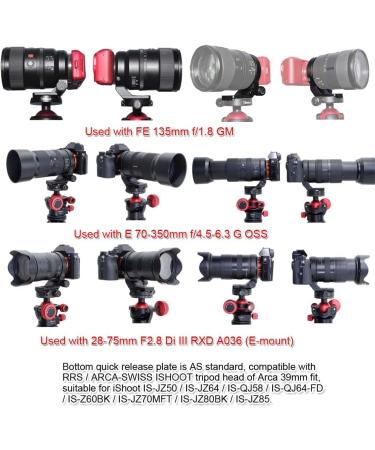 Lens Collar Mount Ring for Sony FE 135mm, 70-350mm, 16-55mm, Tamron 28-75mm & 17-28mm - Buy Online on GoSupps.com