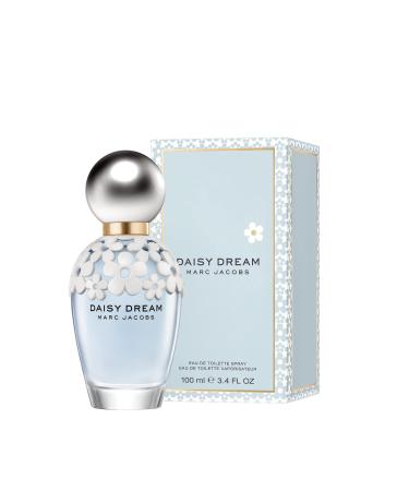 Marc Jacobs Daisy Dream Eau de Toilette Spray for Women, 3.4 Fl Oz Floral 3.4 Fl Oz (Pack of 1)