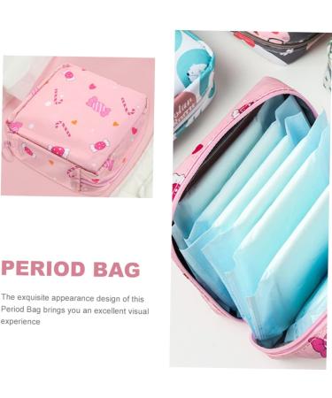 Healifty 16 Pcs Napkin Storage Bag Travel Hygiene Organizer Kit for Girls - Period Pouch & Student Travel Wallet - Buy Online on GoSupps.com