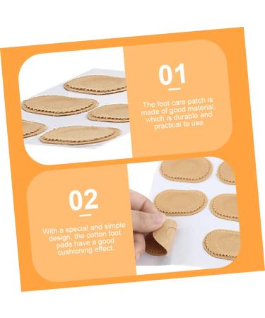 Healeved 6sheets Heel Grips Corn Patch Corn Toe Protectors Foot Corn Removal Pads Patches Bunion Relief Pads Bunion Foot Protectors Medicated Patches Women's Shoes Cotton Eliminator - Buy Online on GoSupps.com