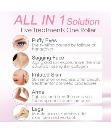 Gua Sha Rose Quartz Stone & Jade Roller Set - Anti-Aging Face Massager for Rejuvenation & Skin Care - Gift Box Included - Buy Online on GoSupps.com
