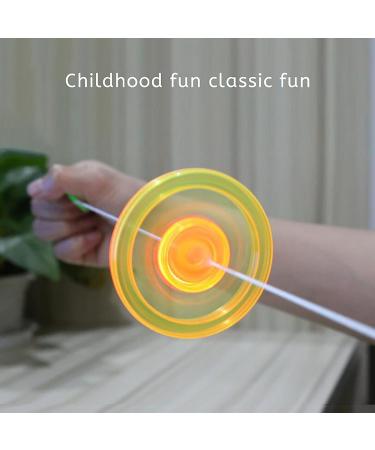 Multicolor Flywheel Spinning Toy Spinner Fidget Light Rainbow Lightshow Orbital Kids Flash Novelty Children's Toys Gift Pull Line Flashing Glow in The Dark Wheel Colorful Glow Up - Buy Online on GoSupps.com