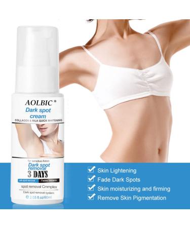 Underarm Dark Spot Cream & Remover - 60ml | Targets Armpits, Knees, Elbows & Inner Thighs - Buy Online on GoSupps.com