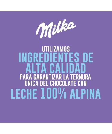  Milka Milka Naps - Milk Chocolate Squares - Practical Format - Display of 355 Units (4.5g) - Buy Online on GoSupps.com