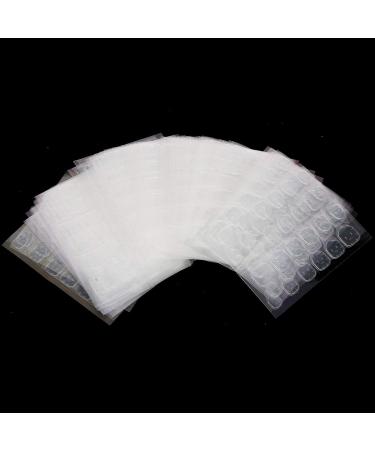 50 Sheets Double Sided Adhesive Tabs - Transparent Gel Nail Tape for Strong Adhesion & Nail Art | International Shipping Available - Buy Online on GoSupps.com