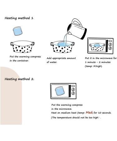 Moist Heat Eye Compress Pad - Microwave Activated for Dry Eyes, Pink Eye, Blepharitis & Stye - Fast Acting Relief - Buy Online on GoSupps.com
