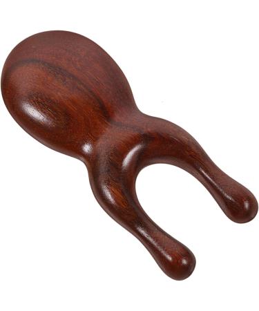 Frcolor Hand Massager & Shiatsu Face Care Tools - Wood Nasal Scraper 2 Pcs 9x3.5cm - Easy Travel Beauty & Urban Health Device - Buy Online on GoSupps.com