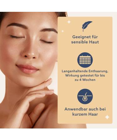 Buy By Amazon Face Wax Strips with Vanilla Fragrance - 20 Soft Fabric Strips + 4 Post-Depilation Cloths | Smooth Skin Easy Hair Removal - Buy Online on GoSupps.com